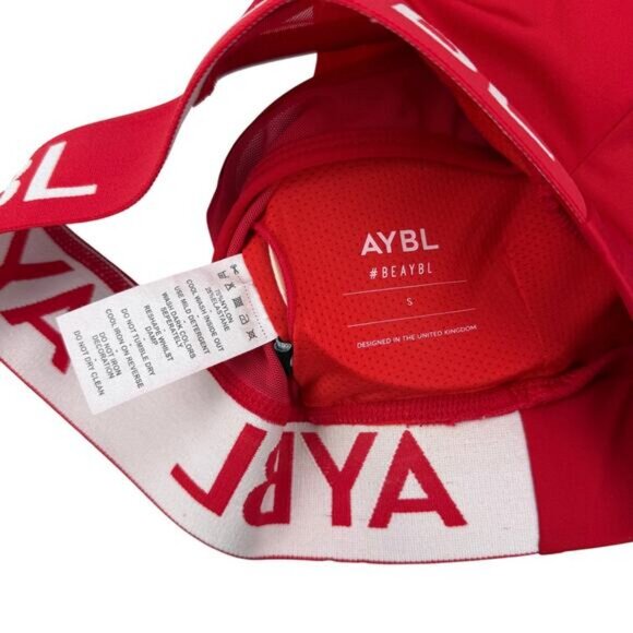 Aybl Red Sports Bra Size Small - Picture 5 of 5